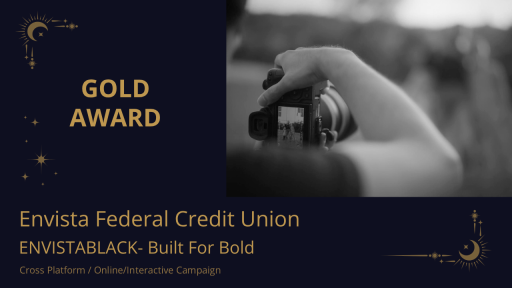 Addys Gold Award for Envista Federal Credit Union